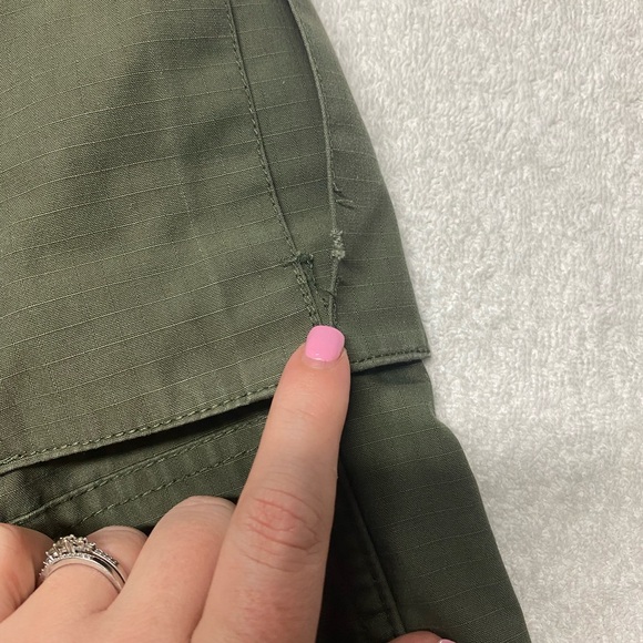 Womens Green Cargo Tactical‎ Pants - Picture 9 of 10